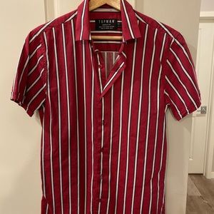 Topman Short Sleeve Button Down